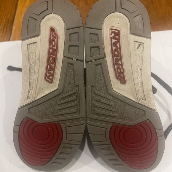 Gray Air Jordan Sneakers Sz 12c - Picture 4 of 5